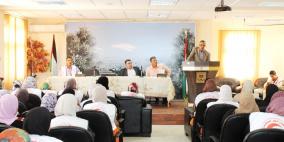 محافظ سلفيت يستقبل لجان التوعية المجتمعية لجمعية الهلال الاحمر الفلسطيني