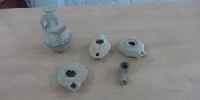 الشرطة تضبط مواد أثرية في جنين