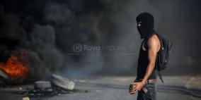 "إحصائية" اصابات في مواجهات برام الله