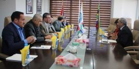 بلدية البيرة تستقبل سفير جنوب إفريقيا