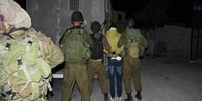 الاحتلال يعتقل 4 مواطنين من القدس المحتلة
