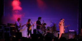 من فعاليات مهرجان الروزانا في بيرزيت