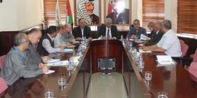 لجنة الطوارىء في بلدية نابلس تواصل اجتماعاتها تحضيرا للتصدي لأية منخفضات ثلجية