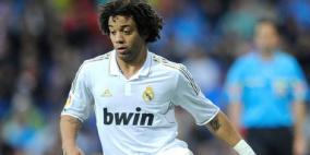 مدافع ريال مدريد مارسيلو يهزم الإصابة ويعود مبكراً
