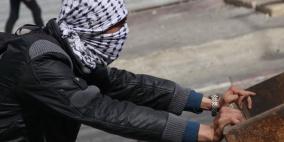 مواجهات بألقرب من سجن عوفر تضامنا مع الاسرى  28/2/2013