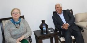 محافظ نابلس يستقبل وفدا  لتوانيا  رفيع المستوى