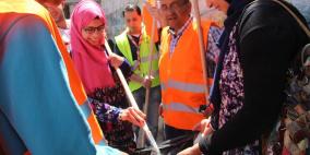 فعالية "لمدينة أكثر نظافة وجمالا ورقيا" بالخليل