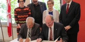 توقيع اتفاقية شراكة وتعاون بين الجامعات الفلسطينية ونظيراتها الكندية