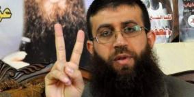 الأسير خضر عدنان يواصل إضرابه لليوم الـ37