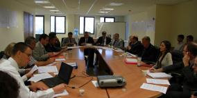 سلطة المياه تبحث سبل دعم مشروع شمال غزة الطارئ