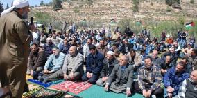 إقامة صلاة الجمعة على أراضي سوسيا المهددة بالهدم