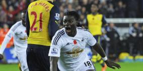 سوانسي يحطم مدافع آرسنال.. وينتصر بهدفين