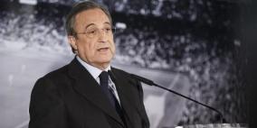 بيريز يفوز بالتزكية بولاية رابعة في رئاسة ريال مدريد