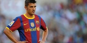 فيا مهاجم برشلونة ينتقل الى اتلتيكو مدريد رسميا