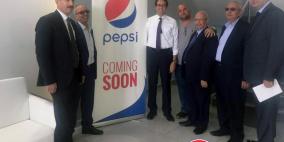 رئيس مجلس ادارة بنك فلسطين في زيارة لمصنع بيبسي في اريحا