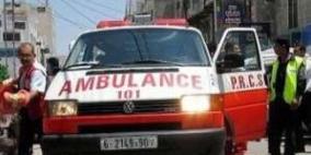 10 إصابات جراء ثلاثة حوادث سير في الخليل ونابلس وجنين