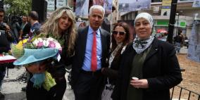 افتتاح معرض هويتي لعرين ريناوي في مدينة رام الله