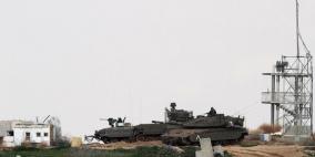 آليات الاحتلال تتوغل شرق دير البلح