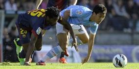 سلتا فيغو يجبر برشلونة على التعادل