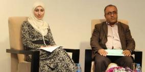 عبلة جابر وعقبة فالح ينظمان امسية شعرية في متحف محمود درويش برام الله