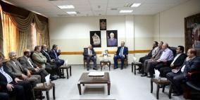 محافظ طولكرم عصام أبو بكر يستقبل وكيل وزارة الداخلية