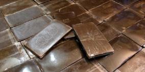 غزة: شرطة مكافحة المخدرات تضبط 8.5 فرش حشيش