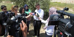 جولة للاطلاع على مشاريع الوكالة الأمريكية للتنمية في جنين