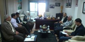 د. ليلى غنام تجتمع مع اللجنة الوطنية العليا لإحياء ذكرى النكبة