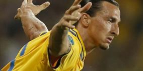 إبراهيموفيتش يحرز الكرة الذهبية كأفضل لاعب في السويد للمرة السابعة