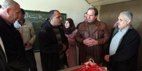 قلقيلية: المحافظ وممثلو عدد من المؤسسات الرسمية يتفقدون عرب الرماضين