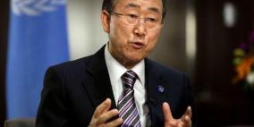 كي مون: ما رأيته من دمار في غزة يفوق الوصف