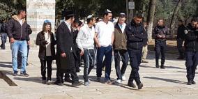 مستوطنون يستأنفون اقتحامهم للمسجد الاقصى