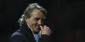 أول فوز لإنتر ميلانو تحت قيادة مانشيني