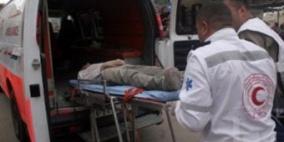 إصابة سائق رافعة بحروق بليغة في الخليل