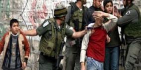 الاحتلال يعتقل خمسة فتية جنوب نابلس