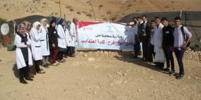 "انجاز فلسطين" تنفذ زيارة لقرى وادي المالح ضمن برنامج امواج فرح في نابلس