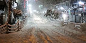 'فتح' إقليم القدس تقدم مساعدات لعائلات متضررة من المنخفض الجوي