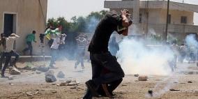 إصابات بالاختناق بغاز الاحتلال شرق بيت لحم