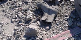 قصف مقر السرايا وسط غزة والدمار الكبير