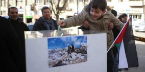 مشاهد من حملة التبرعات لإعادة بناء منزل عائلة الشهيد حلبي