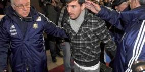 ميسي لم يشارك في تدريبات الارجنتين