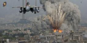طائرات الاحتلال تقصف 5 منازل وتصيب عددا من المواطنين في القطاع