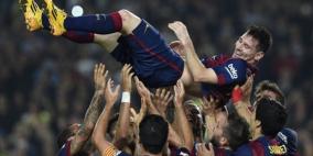 ميسي يكتب التاريخ ويقود البارسا لإذلال إشبيلية بخماسية