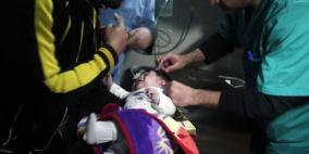 القصف الاسرائيلي على قطاع غزة فجر الجمعة