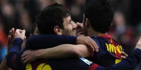 برشلونة ينذر القارة الاوروبية بسداسية في خيتافي