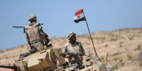 انتشار كبير للجيش المصري على حدود غزة