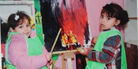 بالصور.. ريشة أطفال غزة ترسم بقايا مقتنياتهم المدمرة