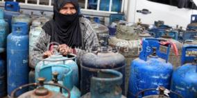 ازمة نقص حادة في غاز الطهي بغزة ووزارة الاقتصاد تحدد السعر