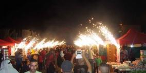 افتتاح بازار قلقيلية الخيري وسط مشاركة رسمية وشعبية واسعة