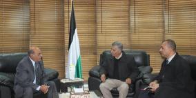 رئيس مجلس القضاء يبحث سبل التعاون مع مستشار أمان لمكافحة الفساد